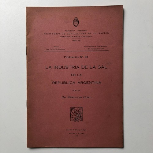 Lote de 10 libros sobre rocas y yacimientos de minerales en Argentina - Imagen 4 de 15
