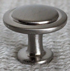Cabinet Drawer Knobs Pulls Hardware Kitchen Bath Round Brushed Nickel Stainless