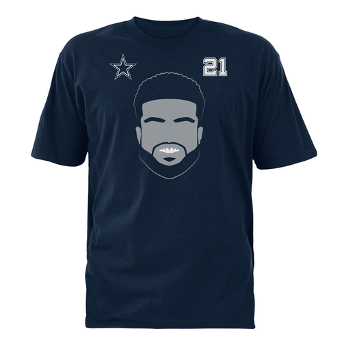 Dallas Cowboys NFL Boys’  Ezekiel Elliott T-Shirt, Size Large (16/18), NWT - Picture 1 of 5