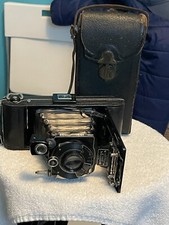 Vintage Kodak No. 1A Series III Folding Camera W/ Case untested 