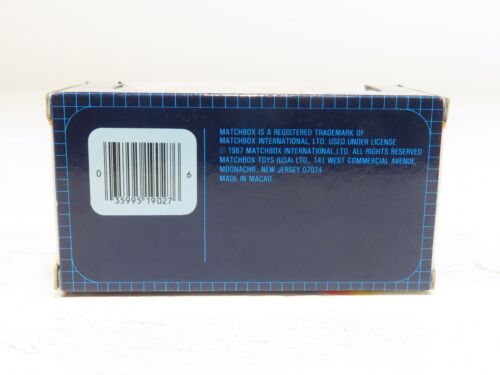 Matchbox K-78W SuperKings Plymouth Police White NIB - Picture 3 of 5