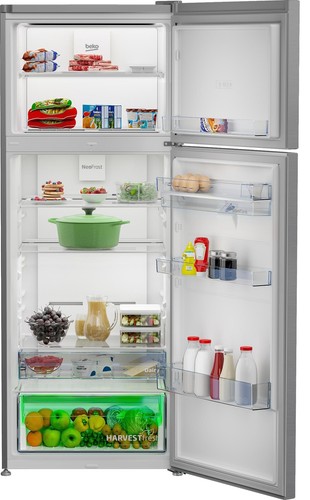 BEKO FRIGO DOPPIA PORTA NO FROST 455LT E 70CM SILVER RDNE455E40DSN NO FROST - Foto 4 di 12