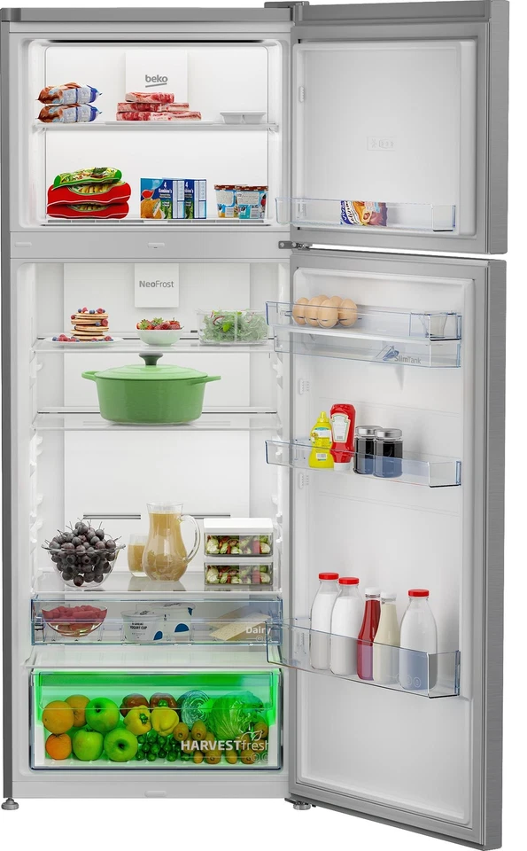 BEKO FRIGO DOPPIA PORTA NO FROST 455LT E 70CM SILVER RDNE455E40DSN NO FROST - Immagine 4 di 4