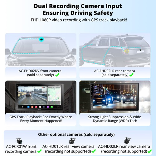ATOTO X10 7" DAB+ Car Radio Android 13 GPS Stereo Octa Core 8+128GB Car Play 4G - Picture 6 of 8