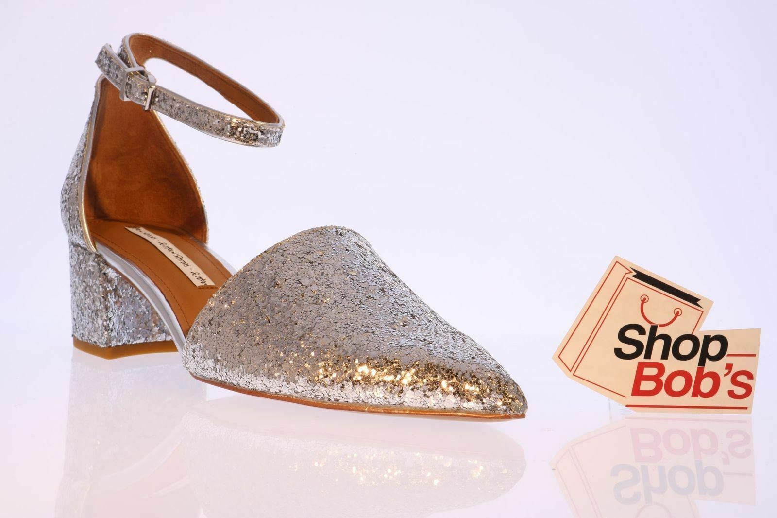 NEW NIB & Other Stories Women's Silver Glitter Block Heel Dress Sandal Sz 9 125 NEW NIB & Other Stories Women's Silver Glitter Block Heel Dress Sandal Sz 9 125