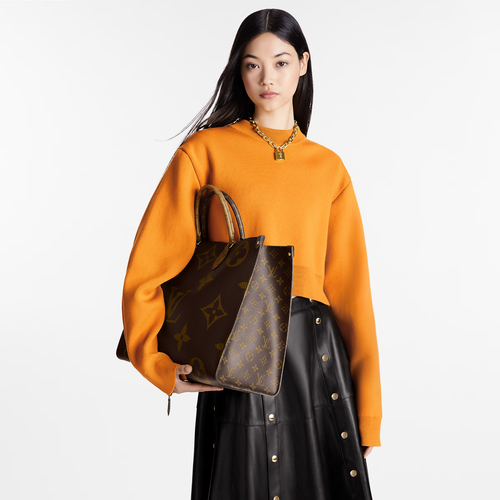 Louis Vuitton OnTheGo GM Monogram Giant Canvas Tote Bag - Reverse Pattern - Picture 7 of 12
