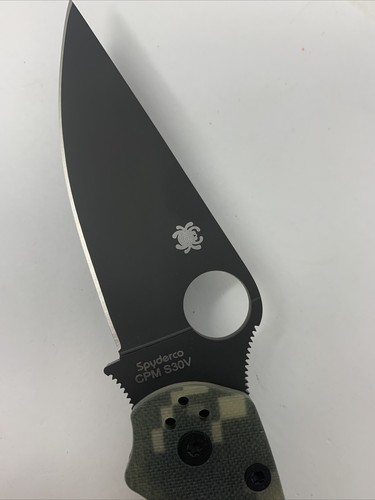 Spyderco Paramilitary 2 G-10 3.44 inch Knife - Picture 7 of 12