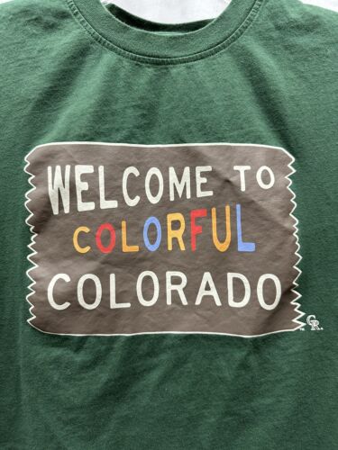 New Era Colorado Rockies City Connect “Welcome To Colorful Colorado T-Shirt Sz S - Picture 2 of 6
