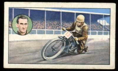 Tabakkarte, Gallaher, CHAMPIONS, ohne Bildunterschrift, 1. 1935, Frank Varney, Speedway, #41