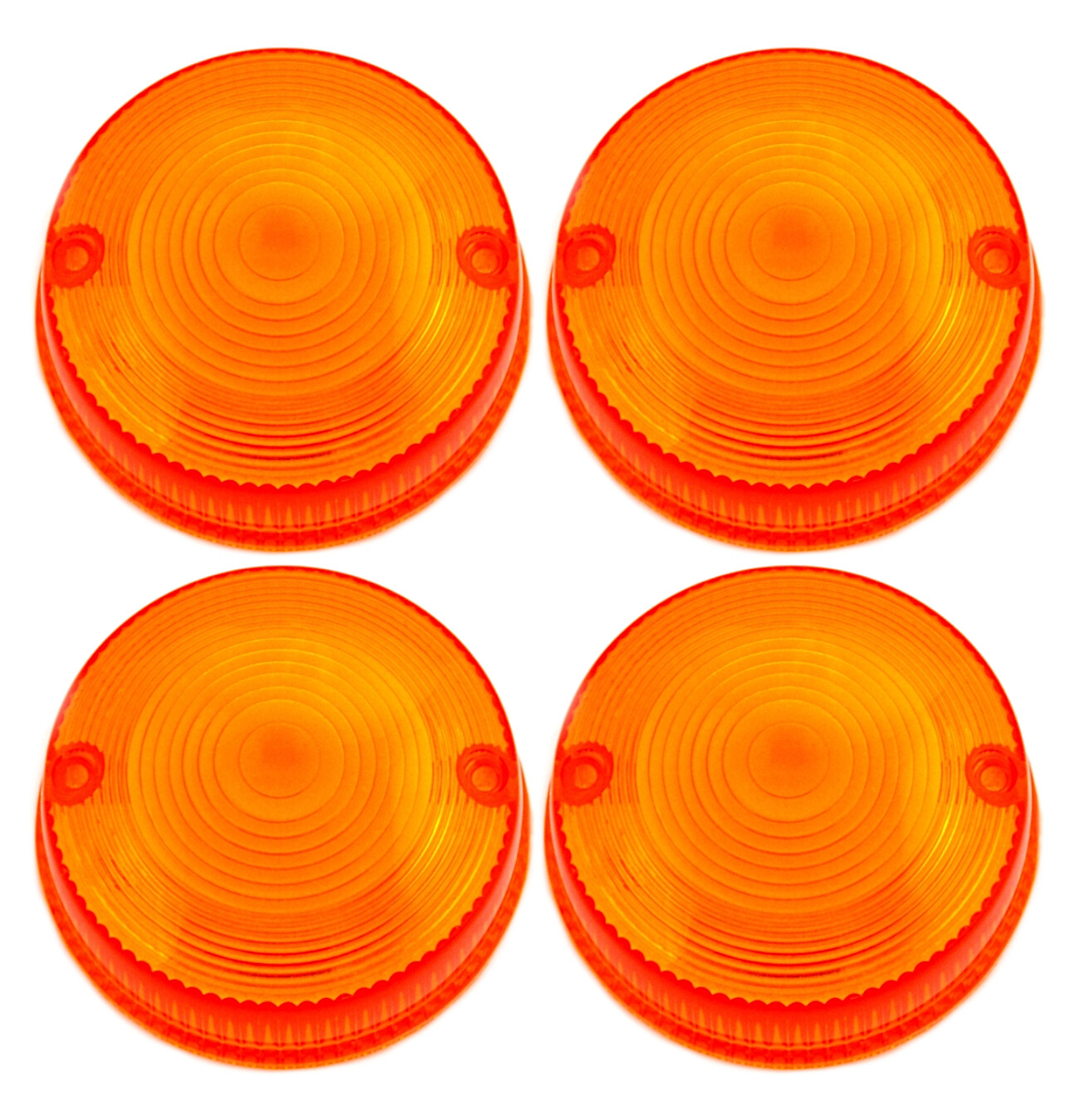 4X Blinker Glas für KAWASAKI Z KZ 400 440 650 750 900 1000 Z1A Z1B H1 H2