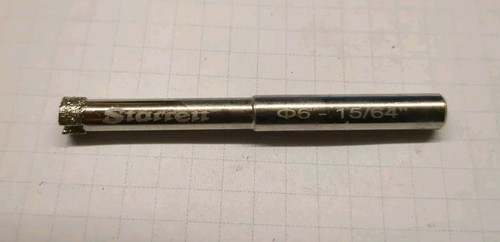 Starrett Diamond Tile Drill 6mm ( 15/64” ) core for Glass / Porcelain - Picture 2 of 3