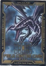 Yu -Gi -Oh LGB1 Red Eye Black Dragon Special Field Center Card Legendary
