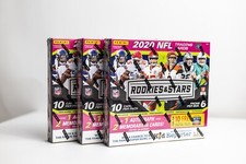 2020 Panini NFL Rookies & Stars Football LONGEVITY BOX Factory Sealed - LOT OF 3