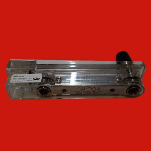 Dwyer RMA-6-SSV Flow Meter, 2" Scale, 2-20 SCFH Air - Picture 5 of 6