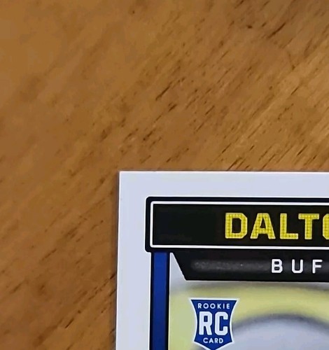 Score 2023 - Rookies Score card #338 Dalton Kincaid (RC) Buffalo Bills - Foto 6 di 6