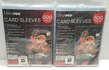 1000 Ultra Pro Penny Card Soft Sleeves for Standard Sized Cards Ultra-Pro *NEW*