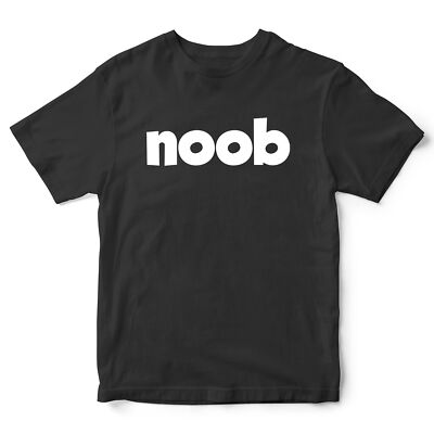 Jungen Noob T-Shirt lustig Gaming einfach und einzigartig Geschenkidee für Gamer Sohn Geschenk