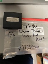 1973 - 80 Chevy Truck Steering Wheel Horn Button Pad  #9755066