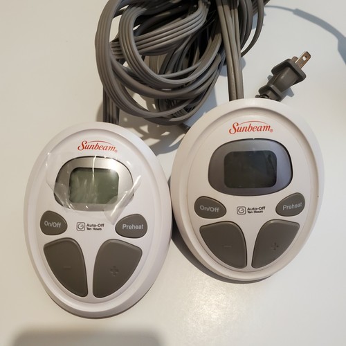 SUNBEAM DUAL CONTROL Electric Blanket Controller V70CC7D Style O85KQ