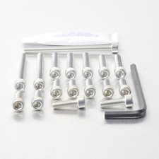YZF750 Engine Fastener Kit 93-96 Silver