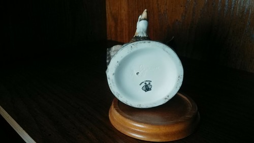 Sculpture Ceramic Eagle - Royal Crown Ceramic - J. Byron - Picture 4 of 4