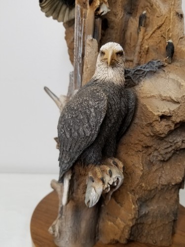 BALD EAGLE STATUE - PAUL R CARRICO - LTD Edition # 287-1500 - 19" Tall 🦅🔥RARE - Picture 8 of 12