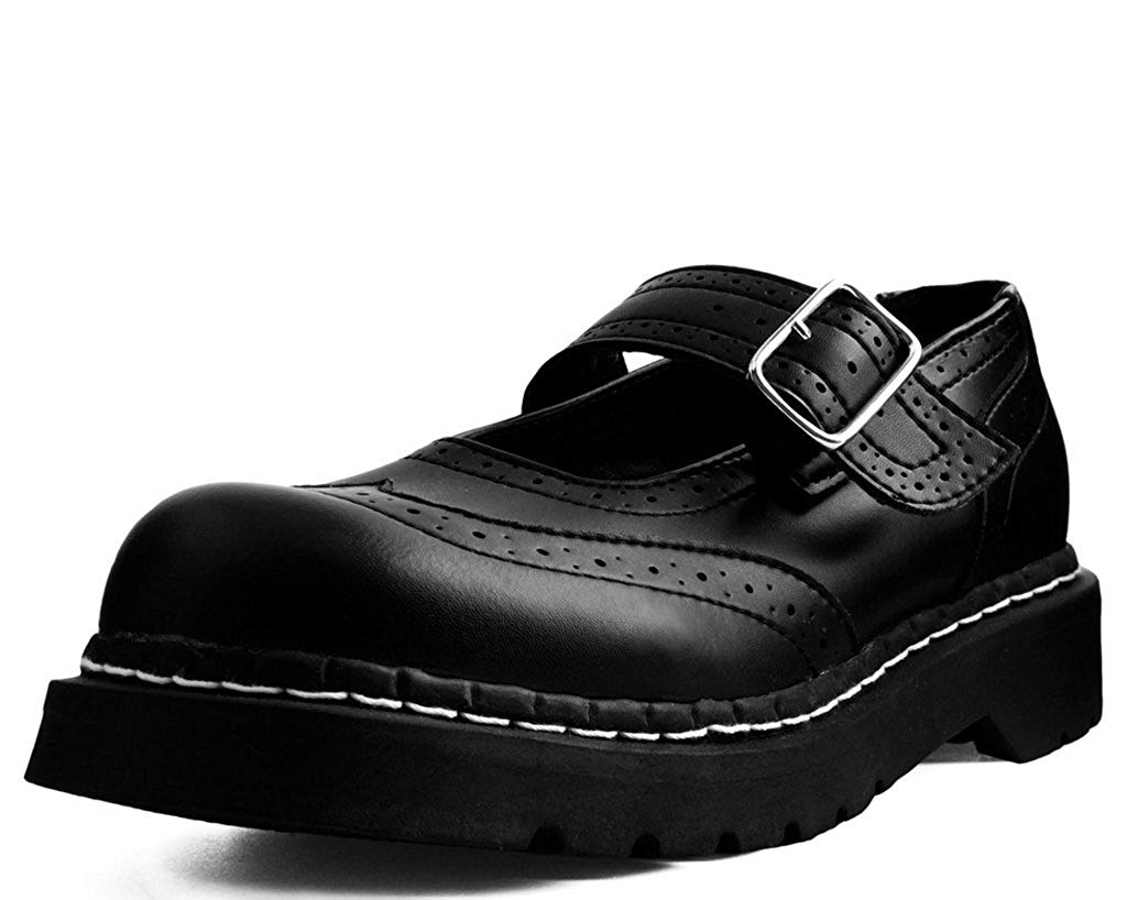 T.U.K. shoes T2269 Womens Mary Janes, Janes, Janes, Black TUKskin Brogue Mary Jane 67f796 T.U.K. shoes T2269 Womens Mary Janes, Janes, Janes, Black TUKskin Brogue Mary Jane 67f796