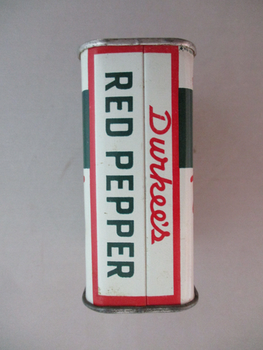 Pimiento rojo Durkee's vintage 1 1/2 oz. Lata de especias neta (3) - Imagen 2 de 6