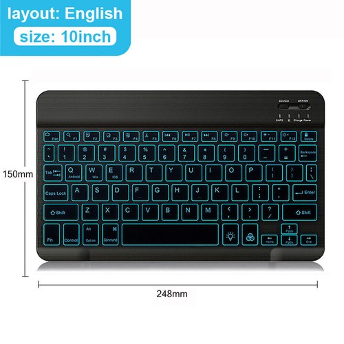 For Samsung Galaxy Tab A9+/A9 Plus 11" 2023 Tablet Bluetooth Keyboard Case Cover - Afbeelding 87 van 109