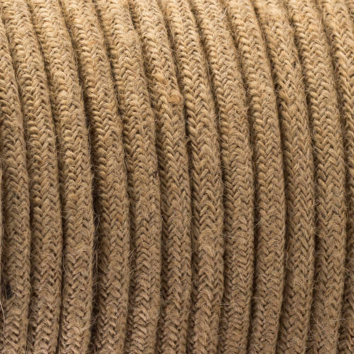 Illuminazione intrecciata Italiano Colore 2/3 Core Tessuto Cavo Flessibile Vintage Retro - Foto 109 di 117