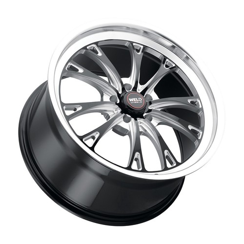 Weld Racing 18x9 Belmont S113 Wheel Gloss Black 5x4.5 / 5x114.3 +29mm 6.1" - Picture 3 of 3