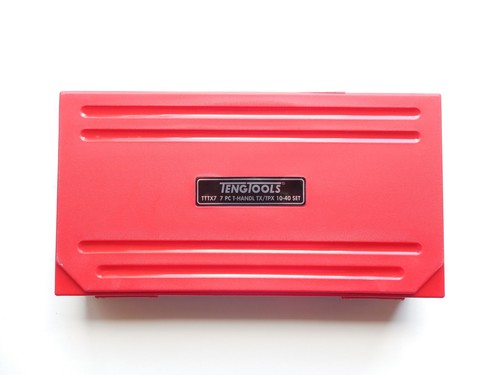 Teng Tools TTTX7 Chiavi In Set 7 TX Chiavi Con Manico A T In Custodia 68920107 - Foto 3 di 4