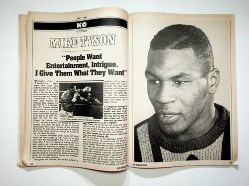 1986 May KO Knockout Boxing Magazine Mike Tyson Holyfield Holmes Spinks - Picture 3 of 7