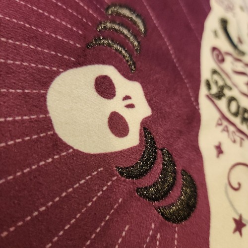 Cynthia Rowley Palm Reading Fortune Teller Light up Halloween pillow  17" x 17" - Picture 3 of 6