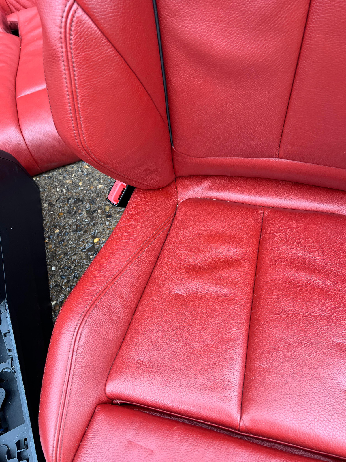 BMW 3 SERIES F30 M SPORT RED INTERIOR SEATS SET eBay