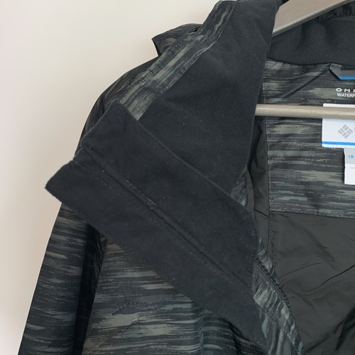 Columbia Mens Nordic Point II Interchange Jacket Gray Camo Shell Only 2XL XXL - Picture 9 of 15