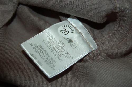 Graham & Spencer NEU Damen Kleid Ärmellos Gr. S Small Grau Denim Kordelzug - Bild 8 von 10