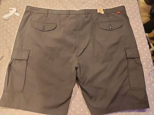 Levi's Carrier Herren Cargo Short Big & Tall Loose Größe 52 Grau Graphit Neu mit Etikett