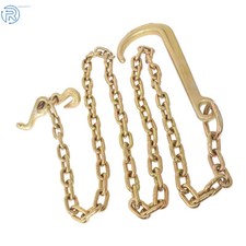 Grab Hook Welded Towing Wrecker Chain 15 J Hook Mini J 516 X 8 Ft Grade 70
