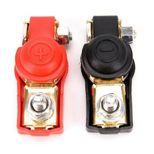 Car Boat Battery Terminal Connector Top Positive Negative Heavy Duty Universal - Picture 4 of 12