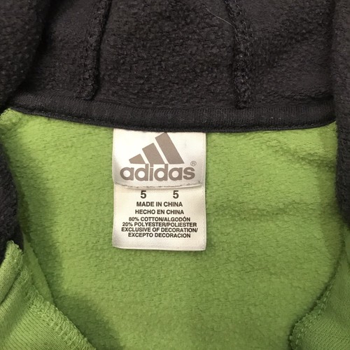 Adidas Youth Zip Up Hoodie Boy’s Size 5 - Picture 3 of 5