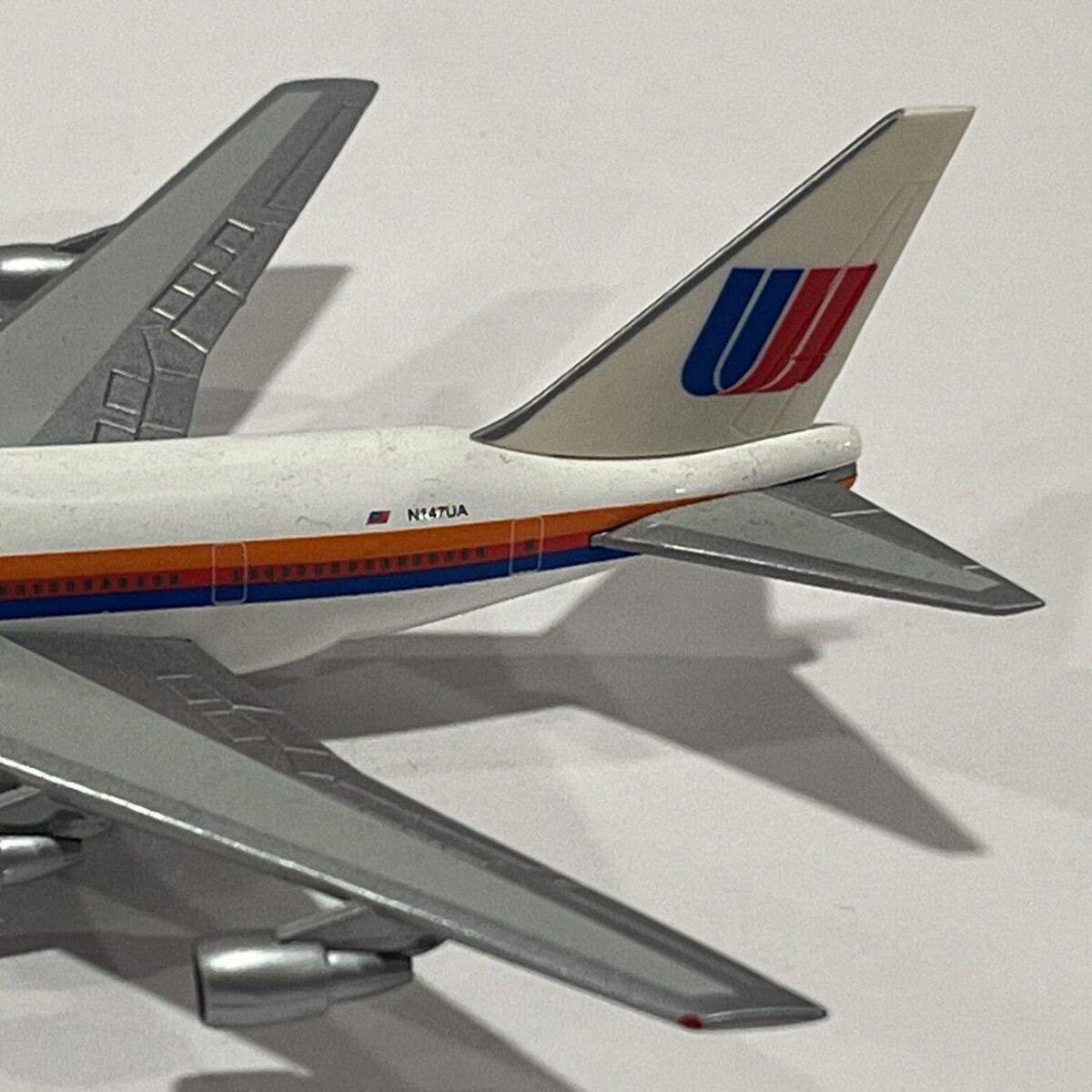 1:500 Herpa Wings United Airlines Friendship One Boeing 747 1:500 Herpa Wings United Airlines Friendship One Boeing 747