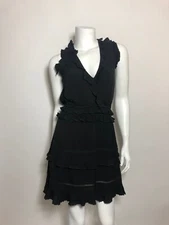 NWT Stevie May Aspen Mini Dress in Black Size XS $260