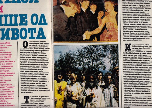BEATLES RARE MAGAZINE SP. ED. #1 REGARDING THE DEATH OF JOHN LENNON YUGOSLAVIA - Picture 3 of 10