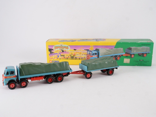 Corgi 27602 - Atkinson & Wheel Rigid Truck & Trailer With Load Billy Crow 1/50
