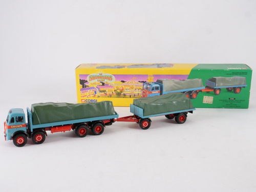 Corgi 27602 - Atkinson & wheel rigid truck & trailer with load Billy crow 1/50 - Imagen 1 de 12