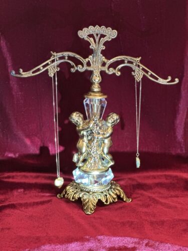 Vintage Scales Of Justice Gold Hollywood Regency, No Scales, Jewelry Display - Picture 4 of 17