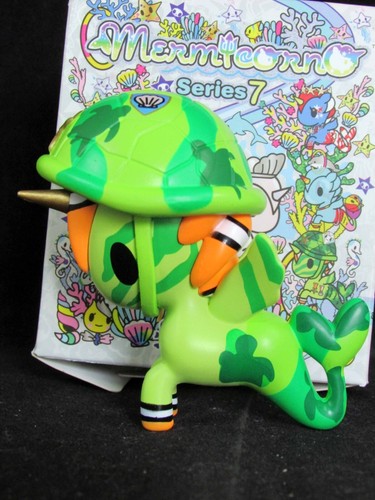 TokiDoki Mermicorno Series 7 Camo - Picture 3 of 4