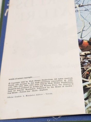 Vintage Walt Disney Wonderful World of Wonder 3 Hardcover Books - Picture 11 of 20