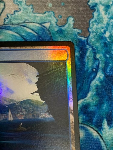 C756 MAGIC GATHERING FORGOTTEN REALMS FOIL BASIC LAND ISLAND 2X NM MTG - Picture 7 of 18